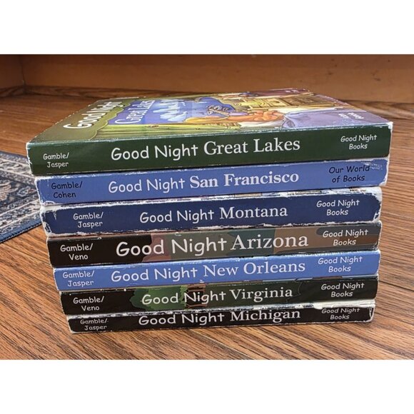 Good Night Board‎ Books Lot Of 7 San Fran Arizona Montana ...by Adam Gamble - Picture 3 of 6